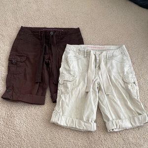 TWO PAIRS - Girls capris